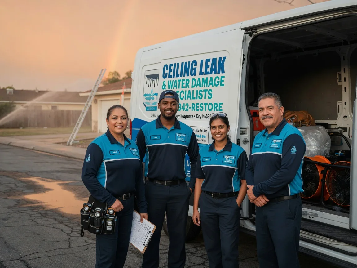 Ceiling Leak Cleanup company in Slatedale, PA